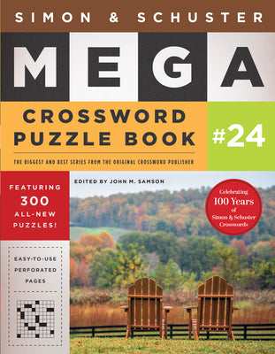 Cover Image for Simon & Schuster Mega Crossword Puzzle Book #24 -- John M. Samson, Paperback