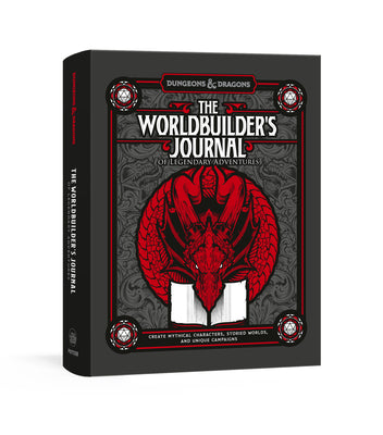 Cover Image for The Worldbuilder's Journal of Legendary Adventures (Dungeons & Dragons): 365 Questions to Help You Create Mythical Characters, Storied Worlds, and Uni -- Official Dungeons & Dragons Licensed, Other