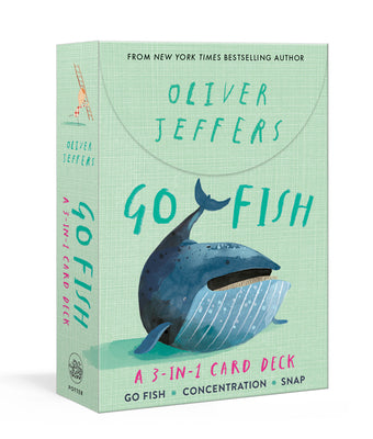 Go Fish: A 3-In-1 Card Deck: Card Games Include Go Fish, Concentration, and Snap -- Oliver Jeffers, Board Games