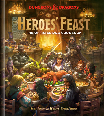 Cover Image for Heroes' Feast (Dungeons & Dragons): The Official D&d Cookbook -- Kyle Newman, Hardcover