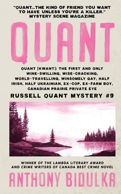 Cover Image for Quant: Russell Quant Mystery #9 -- Anthony Bidulka, Paperback