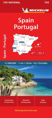 Cover Image for Michelin Spain & Portugal -- Michelin, Folded