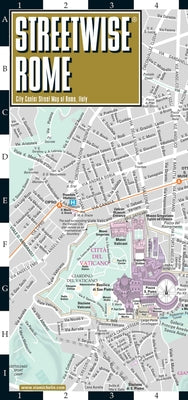 Cover Image for Streetwise Rome Map: Laminated City Center Street Map of Rome, Italy -- Michelin, Sheet Map, Folded