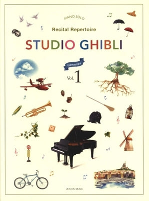 Cover Image for Studio Ghibli - Recital Repertoire Book 1: Elementary Level Piano Solo -- , Paperback