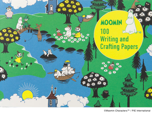Cover Image for Moomin 100 Writing & Crafting Papers -- Pie International, Paperback
