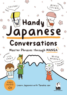 Cover Image for Handy Japanese Conversations: Master Phrases Through Manga -- Tanaka, Paperback