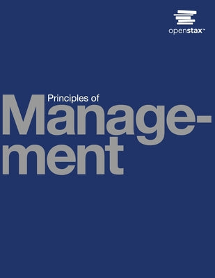 Cover Image for Principles of Management -- Openstax, Paperback