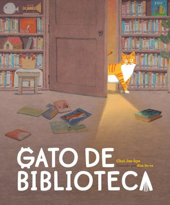 Cover Image for Gato de Biblioteca / The Library Cat -- Jee-Hye Choi, Hardcover