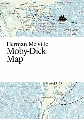 Cover Image for Herman Melville: Moby-Dick Map -- Martin Thelander, Folded