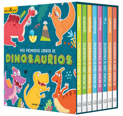 Cover Image for My First Dino Board Book Boxed Set- Spanish -- Wonder House Books, Boxed Set