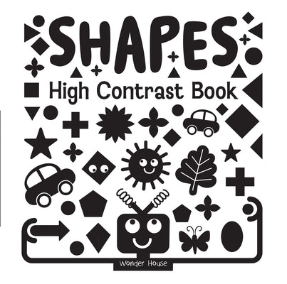 Cover Image for Shapes High Contrast -- Wonder House Books, Board Books