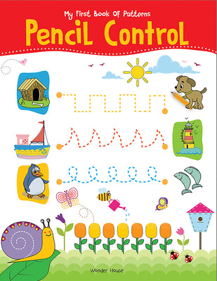 Cover Image for My First Book of Patterns Pencil Control: Patterns Practice Book for Kids (Pattern Writing) -- Wonder House Books, Paperback