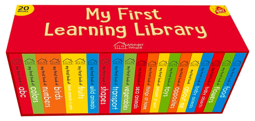 My First Complete Learning Library: Boxset of 20 Board Books Gift Set for Kids (Horizontal Design) -- ,