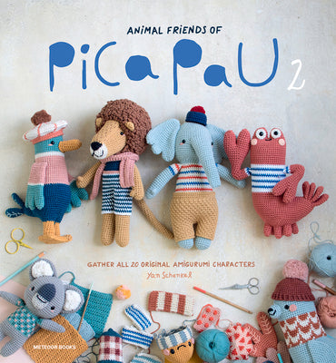 Cover Image for Animal Friends of Pica Pau 2: Gather All 20 Original Amigurumi Characters -- Yan Schenkel, Paperback
