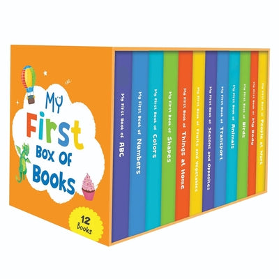 Cover Image for My First Learning Library Boxset (12 Books): A Boxset of 12 Illustrated Board Books for Kids, Toddlers [Penguin Early Learning Series] -- Penguin Books, Board Books