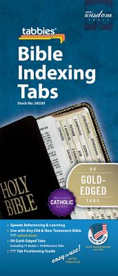 Cover Image for Bible Tab-Cath: Classic Catholic Gold Bible Tabs -- Tabbies, Other