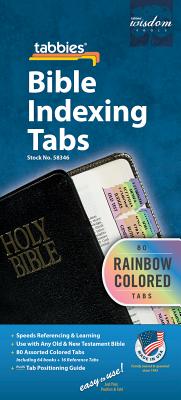 Cover Image for Bible Tab-Protestant-Rain: Rainbow Bible Tabs -- Tabbies, Other