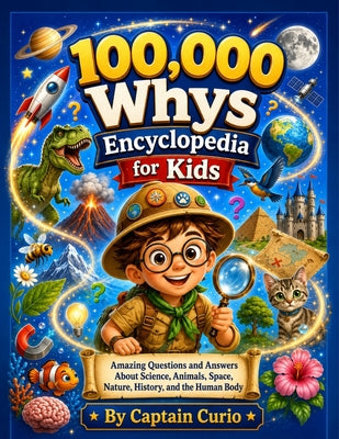 Cover Image for 100,000 whys Encyclopedia for Kids: Amazing Questions and Answers About Science, Animals, Space, Nature, History, and the Human Body -- Captain Curio, Paperback