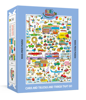 Cover Image for Richard Scarry's Cars and Trucks and Things That Go: 1000-Piece Puzzle: A Nostalgic Jigsaw Puzzle Inspired by the Timeless Classic: Jigsaw Puzzles for -- Richard Scarry, Board Games