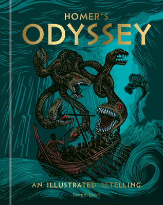 Cover Image for Homer's Odyssey: An Illustrated Retelling -- Barry B. Powell, Hardcover