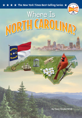 Cover Image for Where Is North Carolina? -- Tracy Vonder Brink, Library Binding