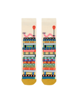 Cover Image for Bookworm Socks - Small -- Out of Print, Other