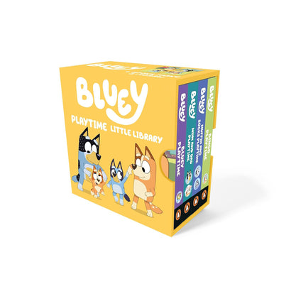 Cover Image for Bluey: Playtime Little Library 4-Book Box Set -- Penguin Young Readers Licenses, Hardcover