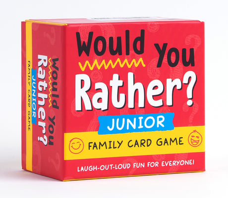 Cover Image for Would You Rather? Junior: Family Card Game: Laugh-Out-Loud Fun for Everyone! -- Zeitgeist, Other