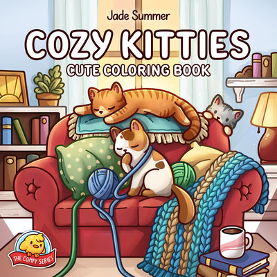 Cover Image for Cozy Kitties: Cute Coloring Book -- Jade Summer, Paperback