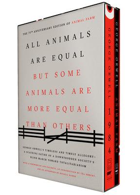 Cover Image for George Orwell 2-Book Boxed Set: 1984 and Animal Farm -- George Orwell, Paperback