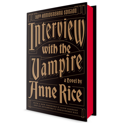 Cover Image for Interview with the Vampire: 50th Anniversary Edition -- Anne Rice, Hardcover