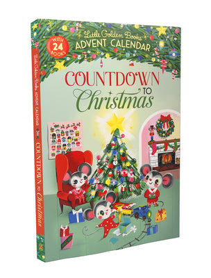 Cover Image for Little Golden Books Advent Calendar: Countdown to Christmas: With 24 Winter Holiday Books -- Various, Paperback
