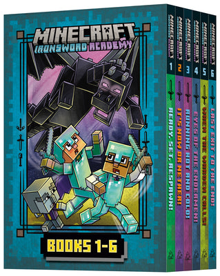 Cover Image for Minecraft Ironsword Academy Books 1-6 Boxed Set -- Caleb Zane Huett, Hardcover