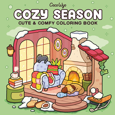 Cover Image for Cozy Season: Coloring Book for Adults and Kids -- Coco Wyo, Paperback
