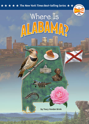 Cover Image for Where Is Alabama? -- Tracy Vonder Brink, Library Binding