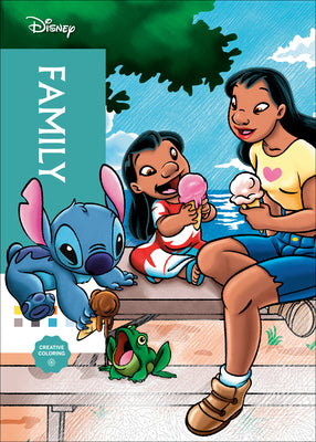 Cover Image for Disney Mystery Coloring: Family: A Color by Number Book -- Disney, Paperback