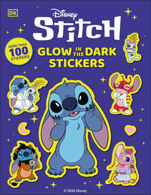Cover Image for Disney Stitch Glow in the Dark Ultimate Sticker Book -- DK, Paperback