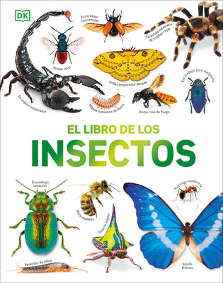 Cover Image for El Libro de Los Insectos (Bugs, Butterflies, Beetles and Bees) -- DK, Hardcover