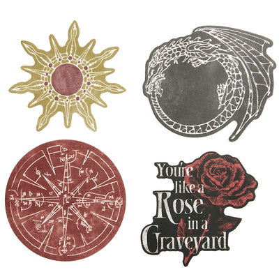 Cover Image for Alchemised Stickers - Sticker Set of 4 -- Out of Print, Paperback