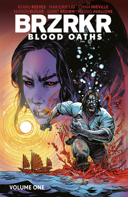 Cover Image for Brzrkr: Blood Oaths Vol. 1 -- Keanu Reeves, Paperback