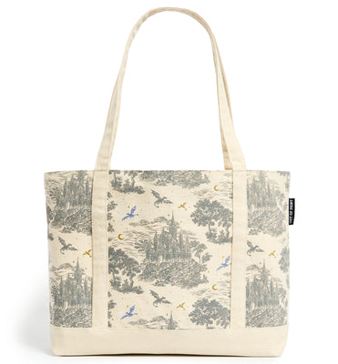 Cover Image for Rebecca Yarros's Fourth Wing: Basgiath Toile Large Zippered Market Tote Bag -- Out of Print, Other
