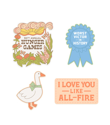 Cover Image for The Hunger Games: Sunrise on the Reaping Stickers - Sticker Set of 4 -- Out of Print, Paperback