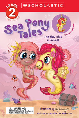 Cover Image for Sea Pony Tales #2: The New Kids in School -- Jessica Lee Anderson, Paperback