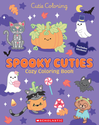 Cover Image for Spooky Cuties (Color & Chill) -- Scholastic, Paperback