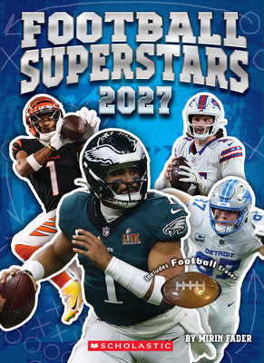 Cover Image for Football Superstars 2027 (Sports Superstars with Football Eraser) -- Mirin Fader, Paperback