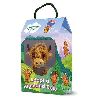 Cover Image for Adopt a Highland Cow (Adopt A...): Book and Plush -- Scholastic, Paperback