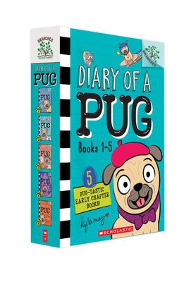 Cover Image for Diary of a Pug, Books 1-5: A Branches Box Set -- Kyla May, Paperback