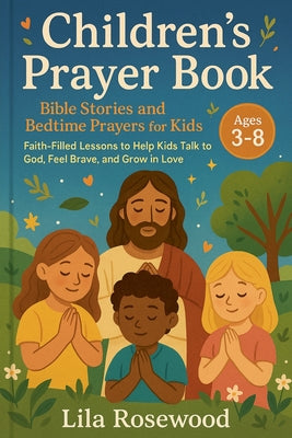 Cover Image for Children's Prayer Book: Bible Stories and Bedtime Prayers for Kids: Faith-Filled Lessons to Help Kids Talk to God, Feel Brave, and Grow in Love -- Lila Rosewood, Paperback