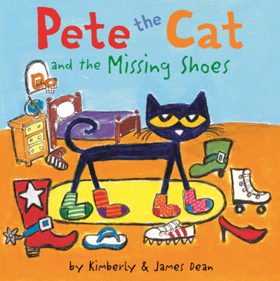 Cover Image for Pete the Cat and the Missing Shoes -- James Dean, Prebound