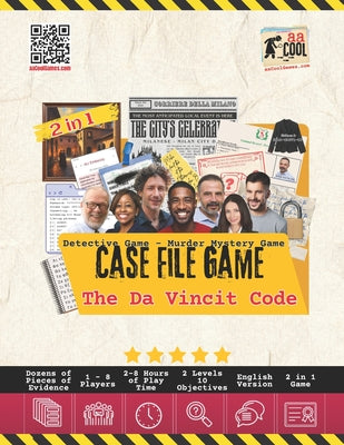 Cover Image for Detective Game - Murder Mystery Game - The Da Vincit Code: An unsolved cold case file - Can you solve the crime? -- Aacoolgames, Paperback